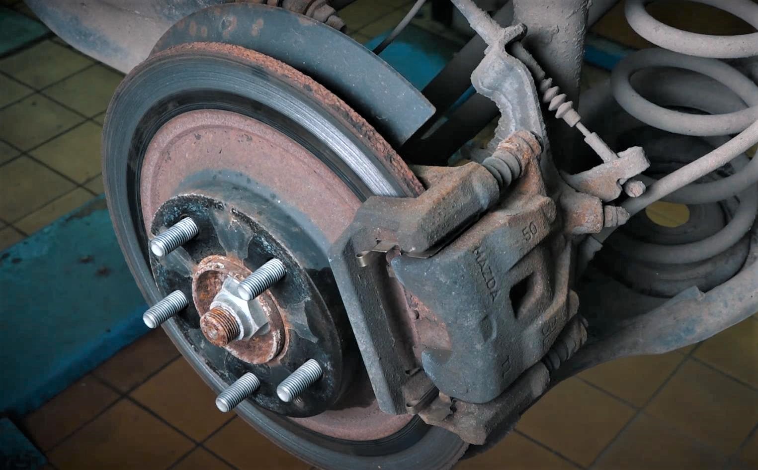 Диагностика тормозной системы Мазда