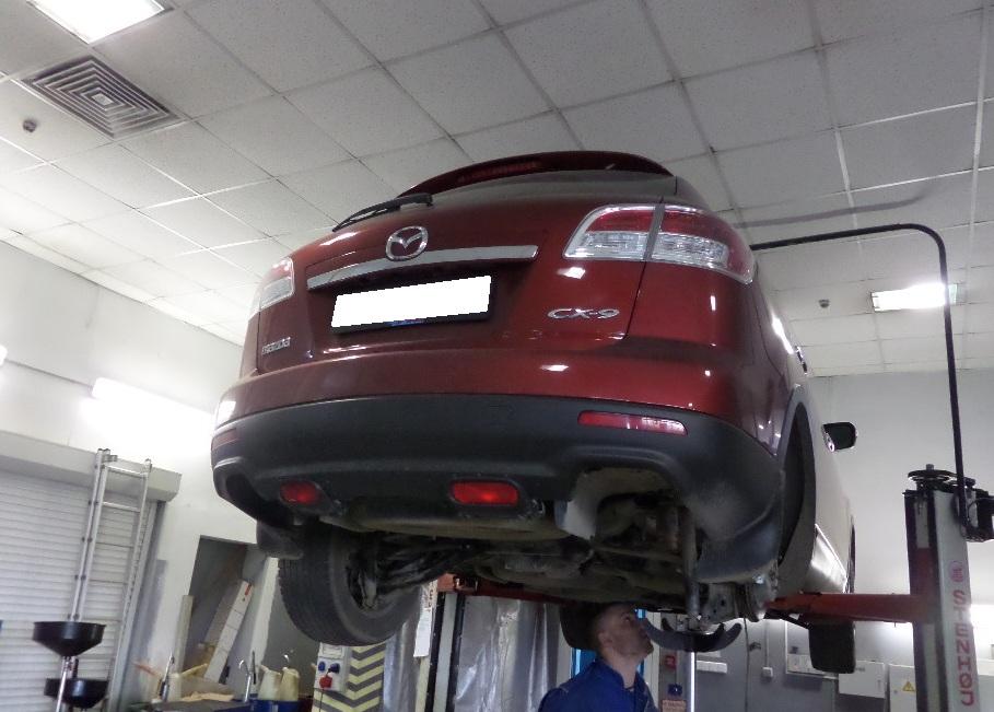 Мазда на подъемнкие