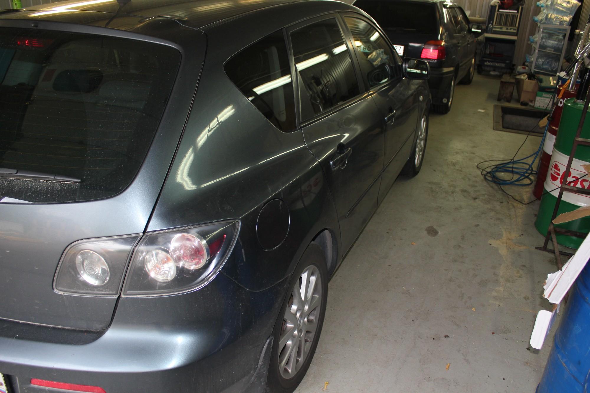 Мазда 3 на СТО