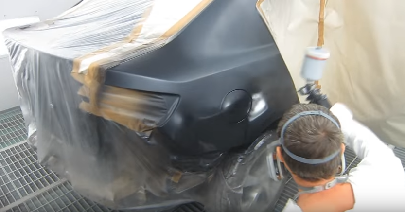 покраска Мазды