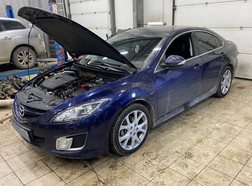 Подготовка к замене датчика кислорода