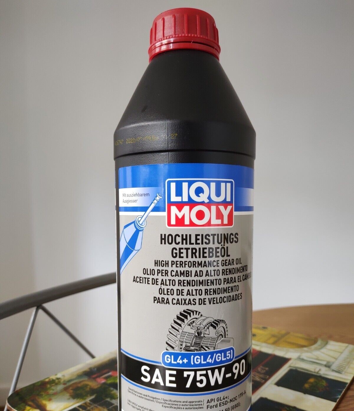 Трансмиссионное масло Ликви Молли для раздаточной коробки