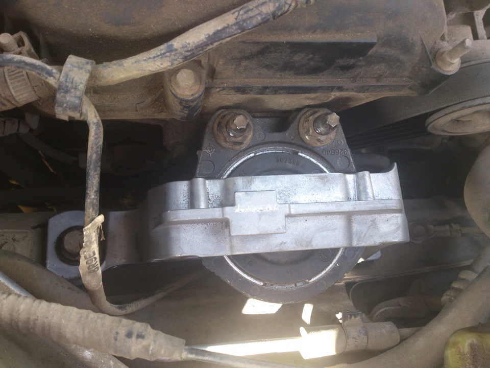 замена подушки