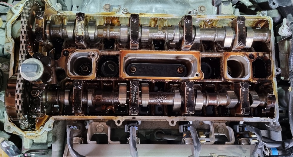 Двигатель без крышки