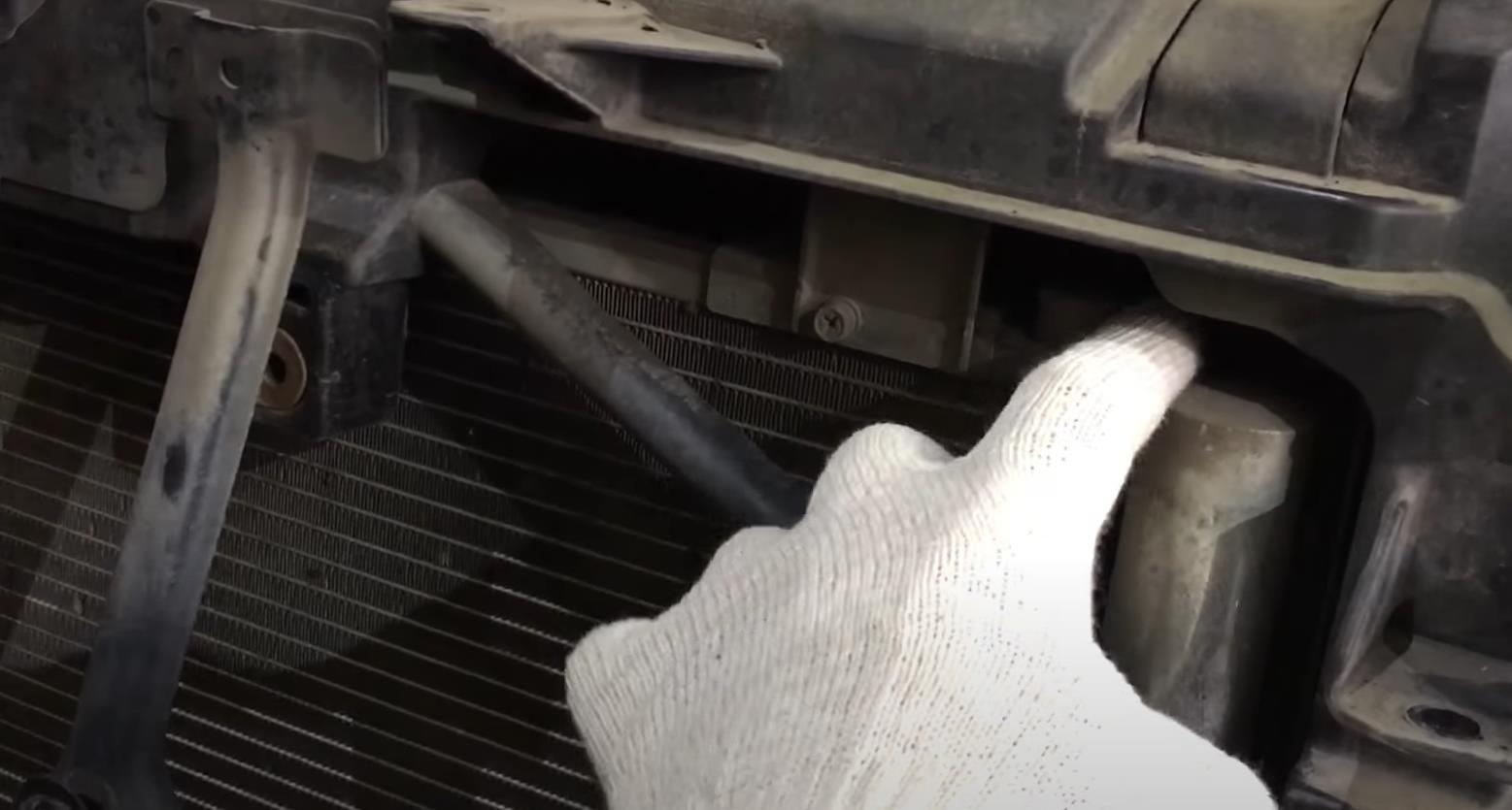 Замена радиатора